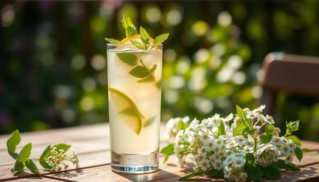 Elderflower Mint Mocktail