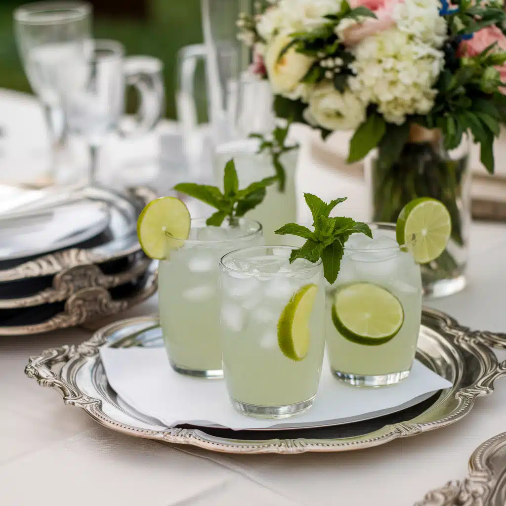 Elderflower Mint Mocktail