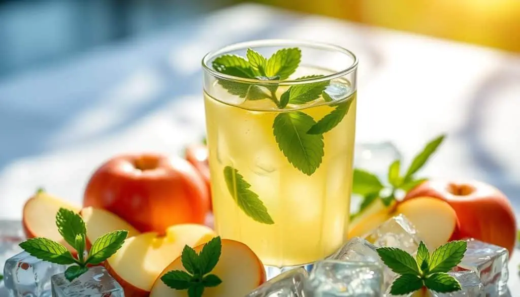 Exploring mint-infused cooler flavors
