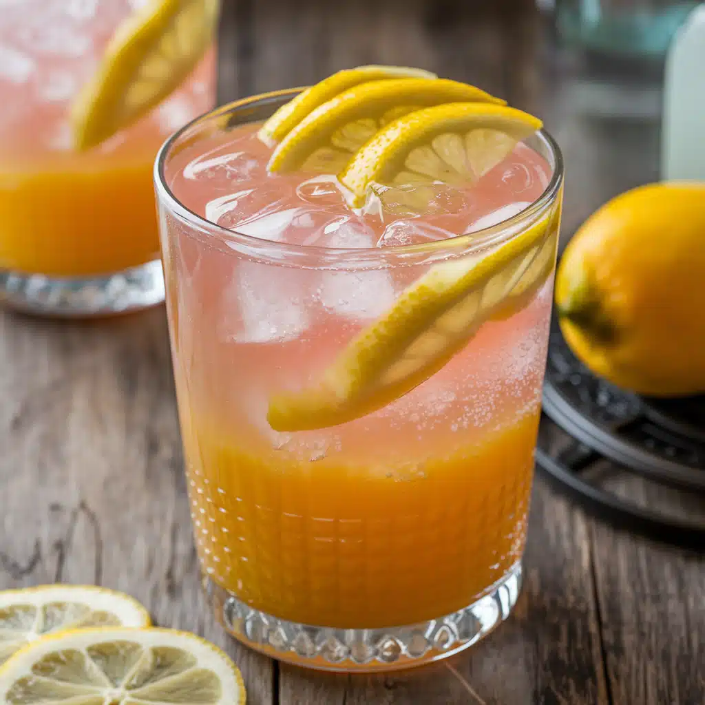 Fizzy Mango Cooler Mocktail