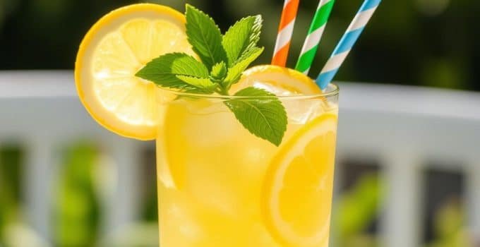 Forever Young Lemonade Mocktail