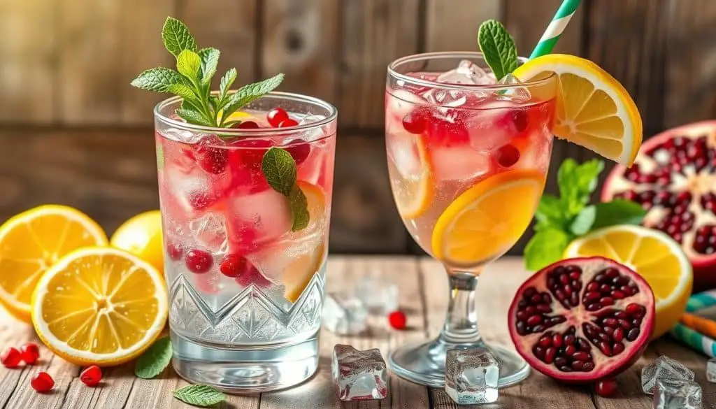 Fresh Ingredients for Mocktails