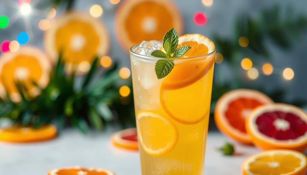 Ginger Citrus Celebration Mocktail