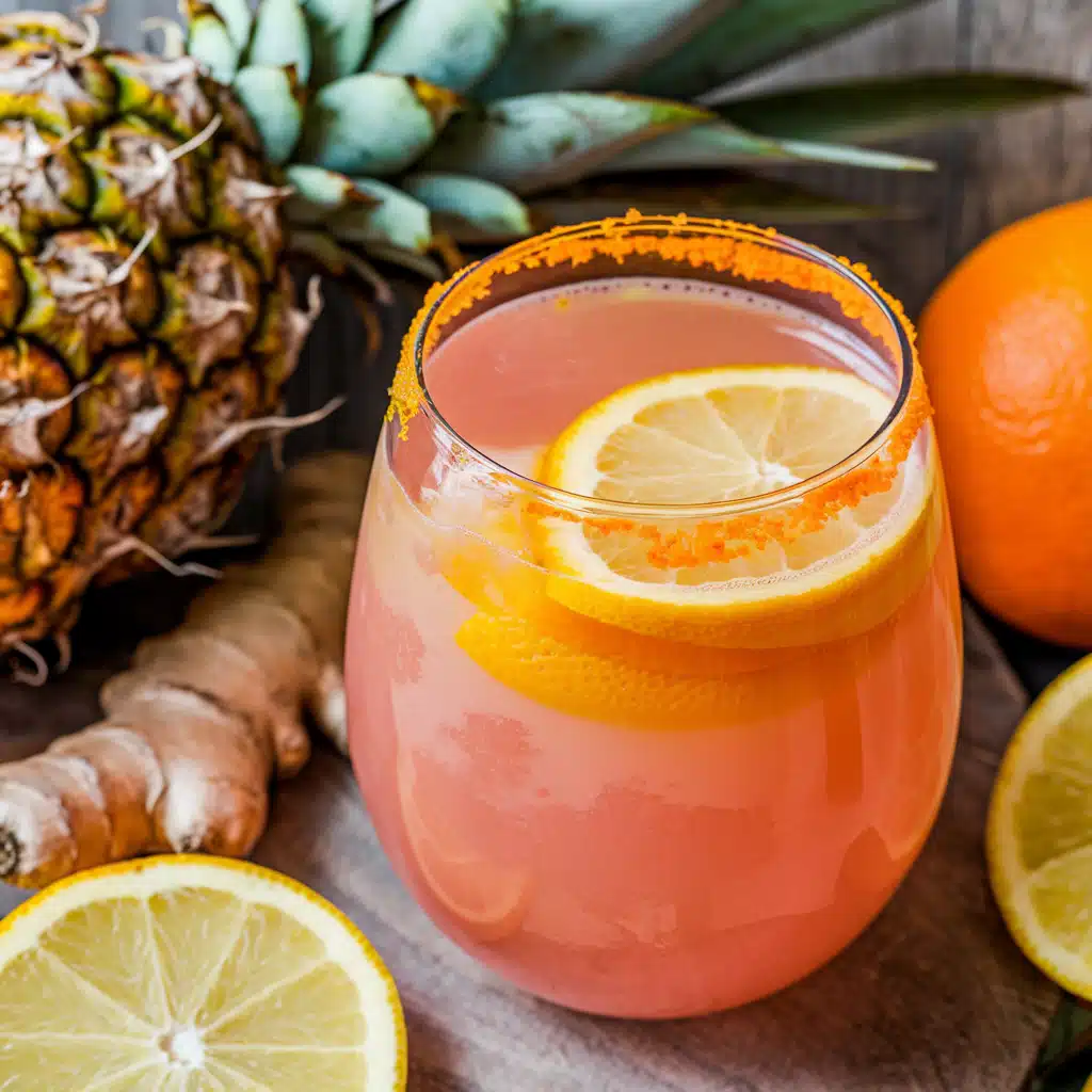 Golden Hour Glow Mocktail