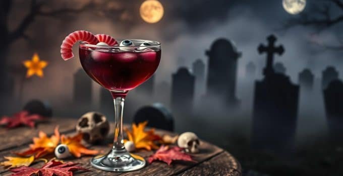 Graveyard Grape Mocktail