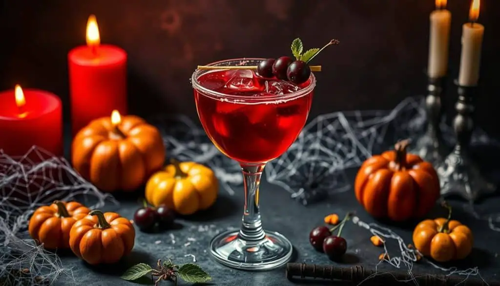 Halloween drink presentation