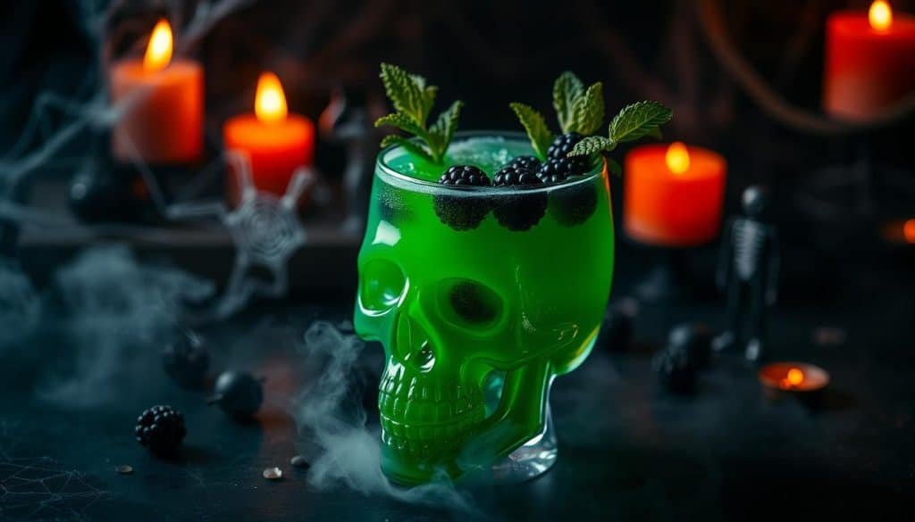 Halloween mocktail