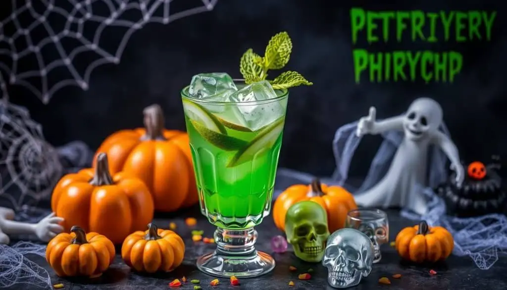 Halloween mocktail recipe