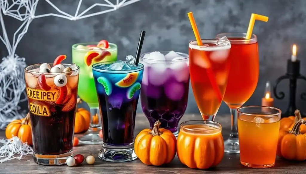 Halloween party beverages