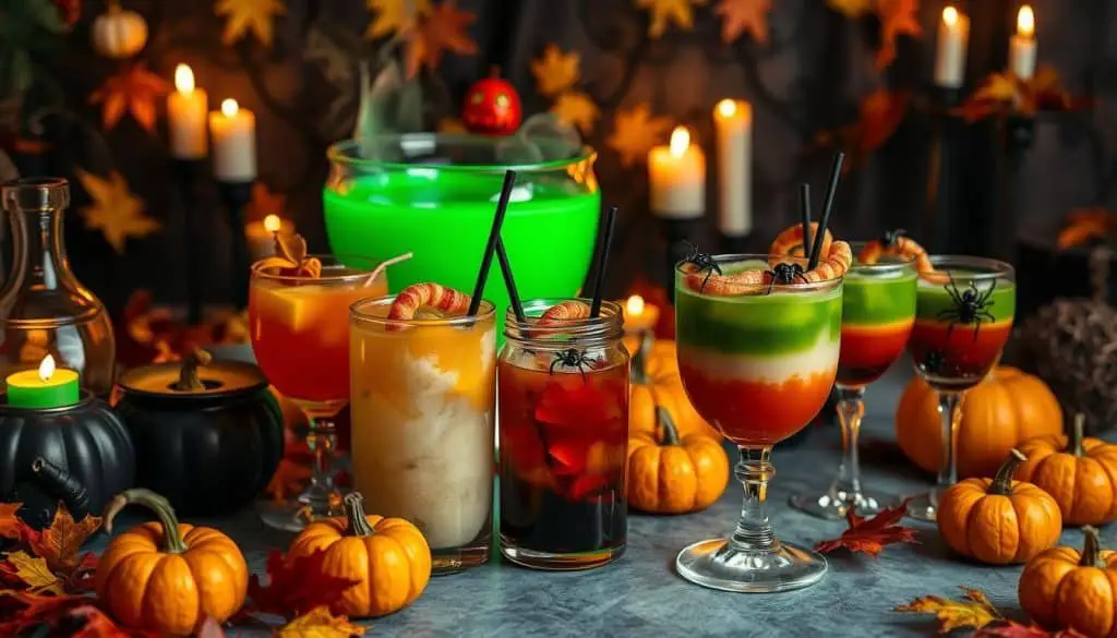 Halloween party beverages