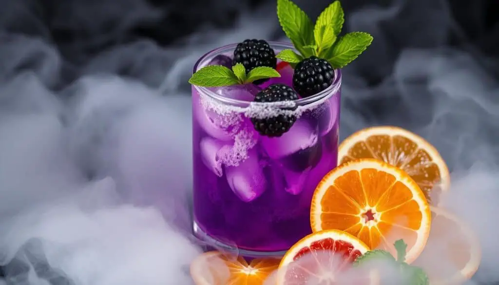 Haunted Mocktail ingredients