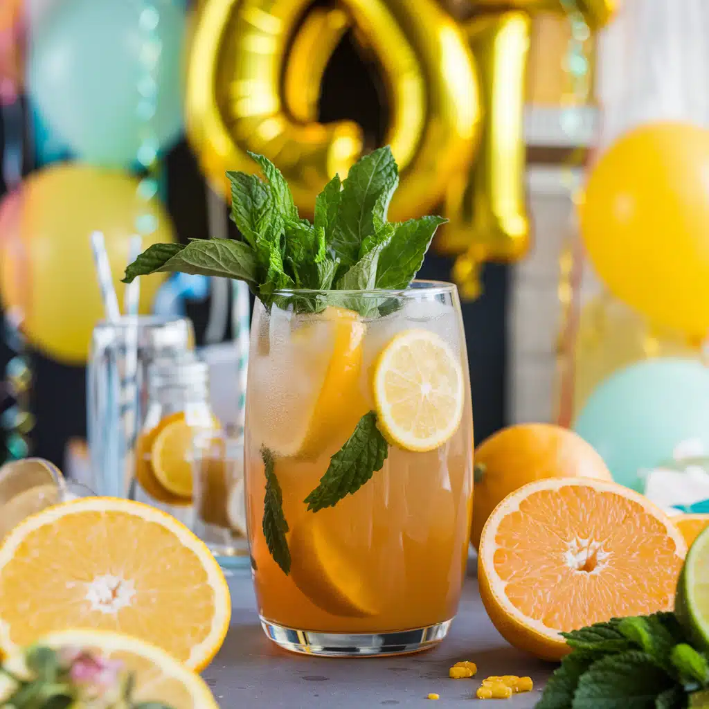 Honey Citrus Refresher Mocktail 