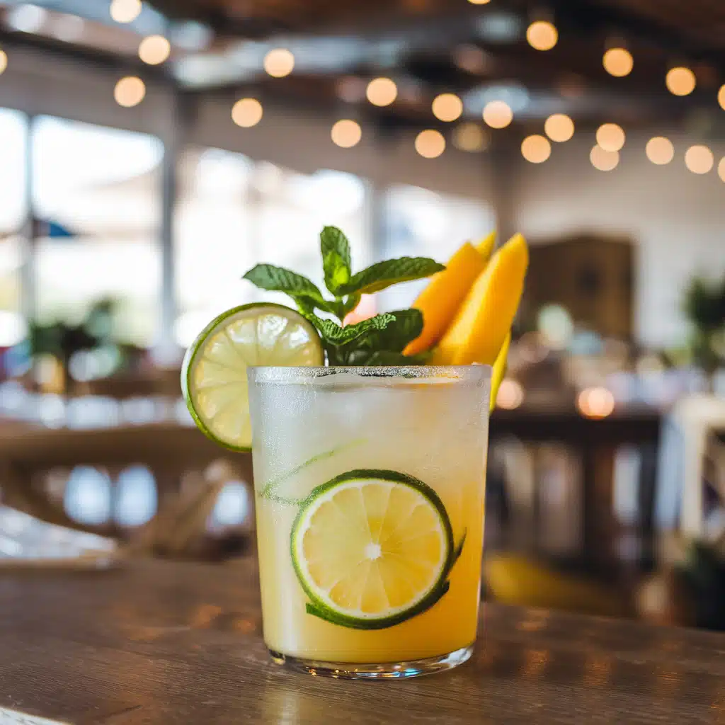 Honey Mango Twist Mocktail 