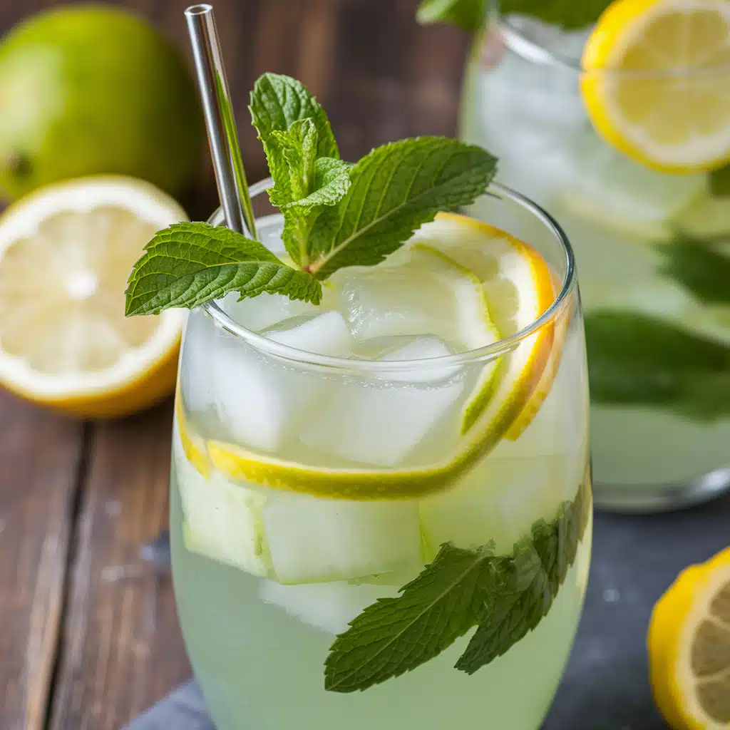 Honeydew Lemon Mocktail