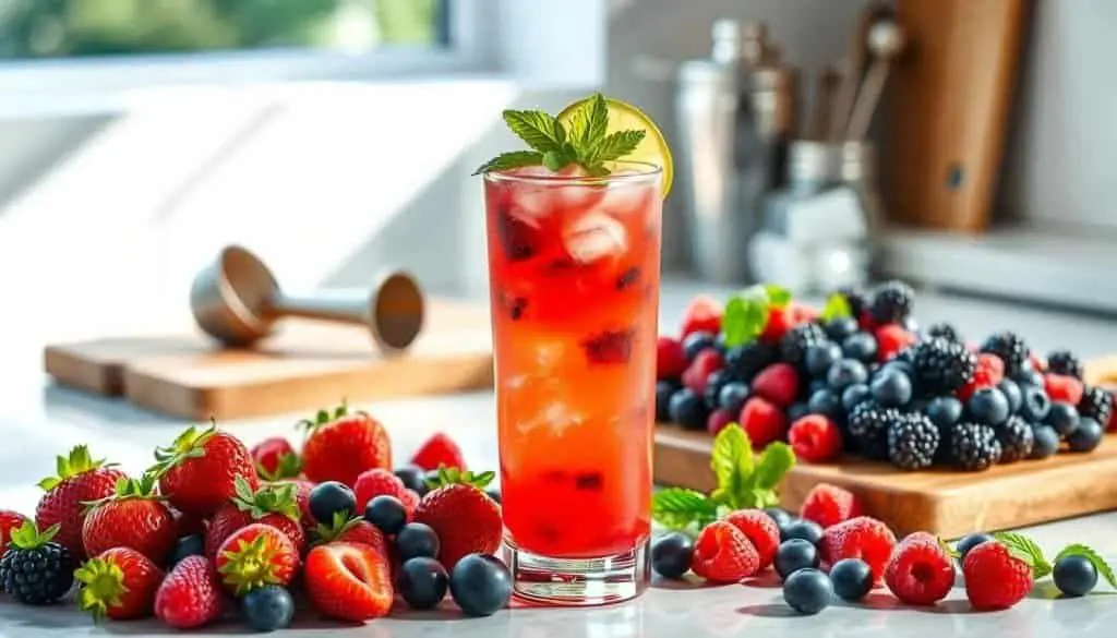 How to Prepare Berry Fusion Mocktail