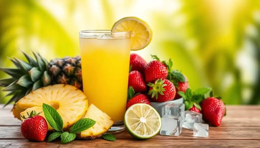 Ingredients for Mocktail