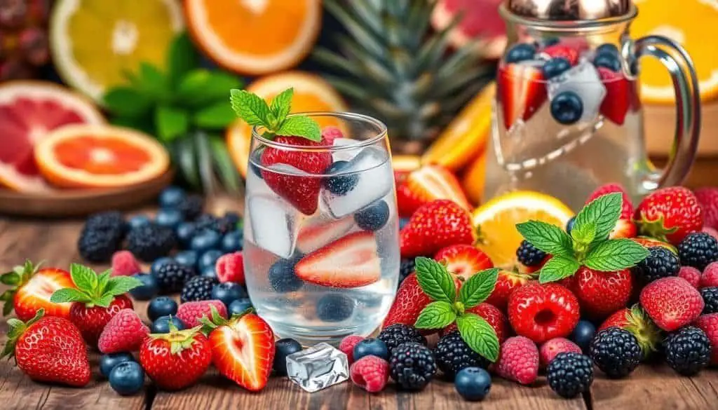 Key Ingredients for Berry Fusion Mocktail