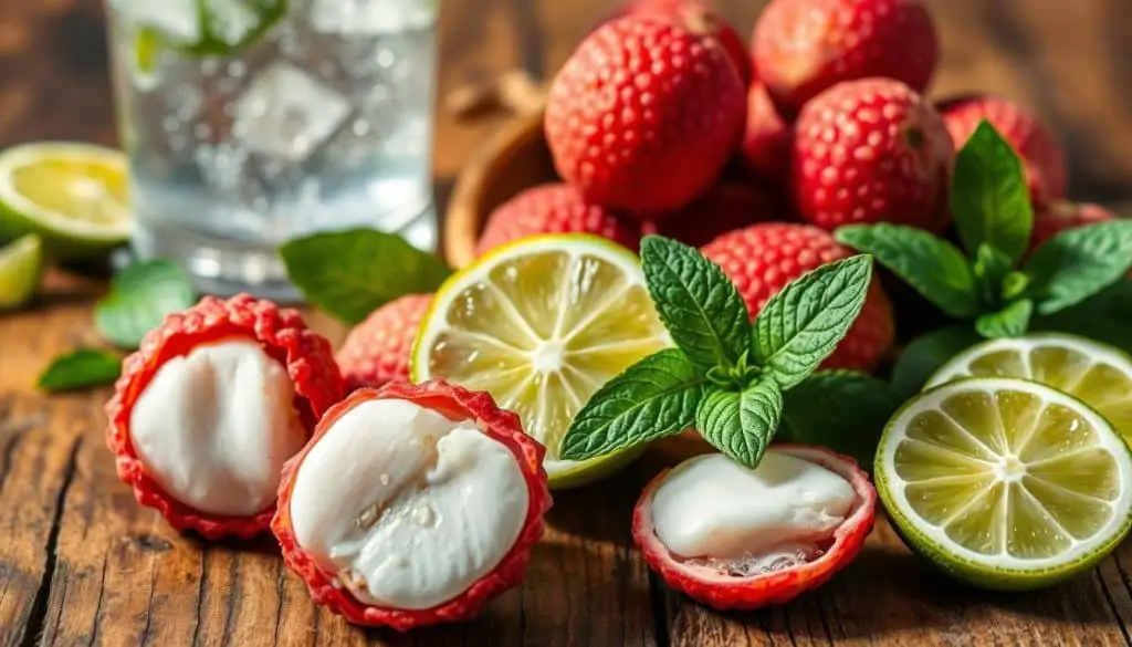 Key ingredients for mocktails