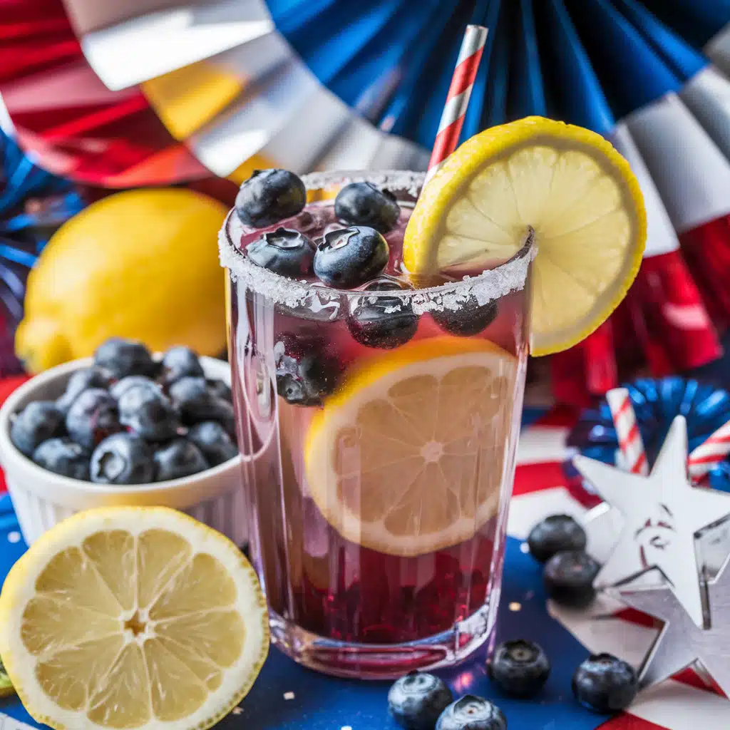 Lemon Blueberry Mocktail