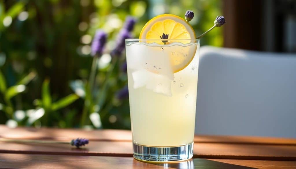 Lemon Lavender Mocktail