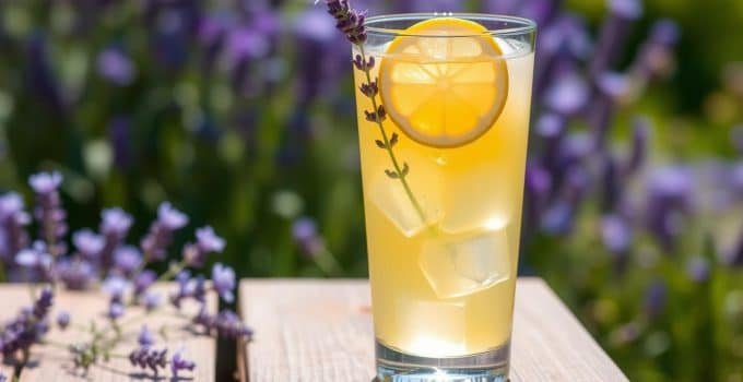 Lemon Lavender Mocktail
