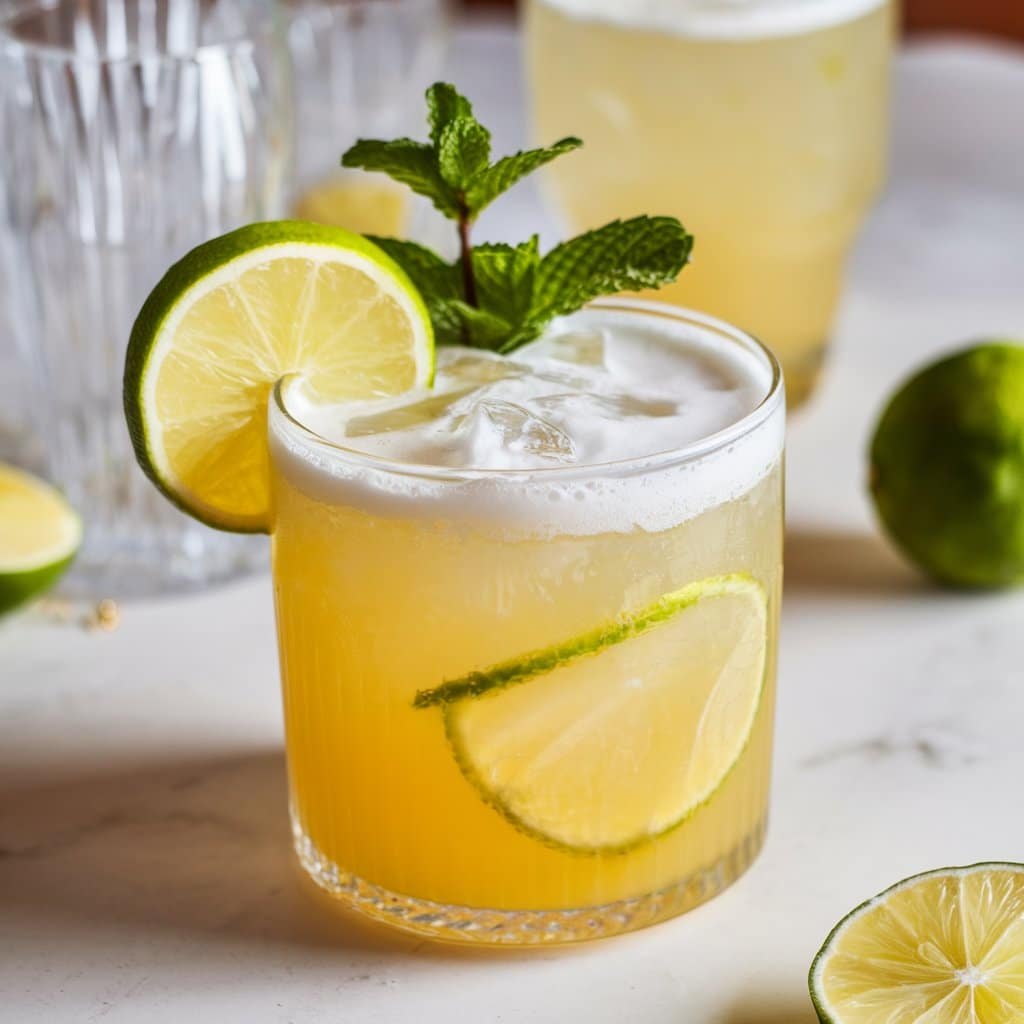 Lemon Lime Celebration Mocktail