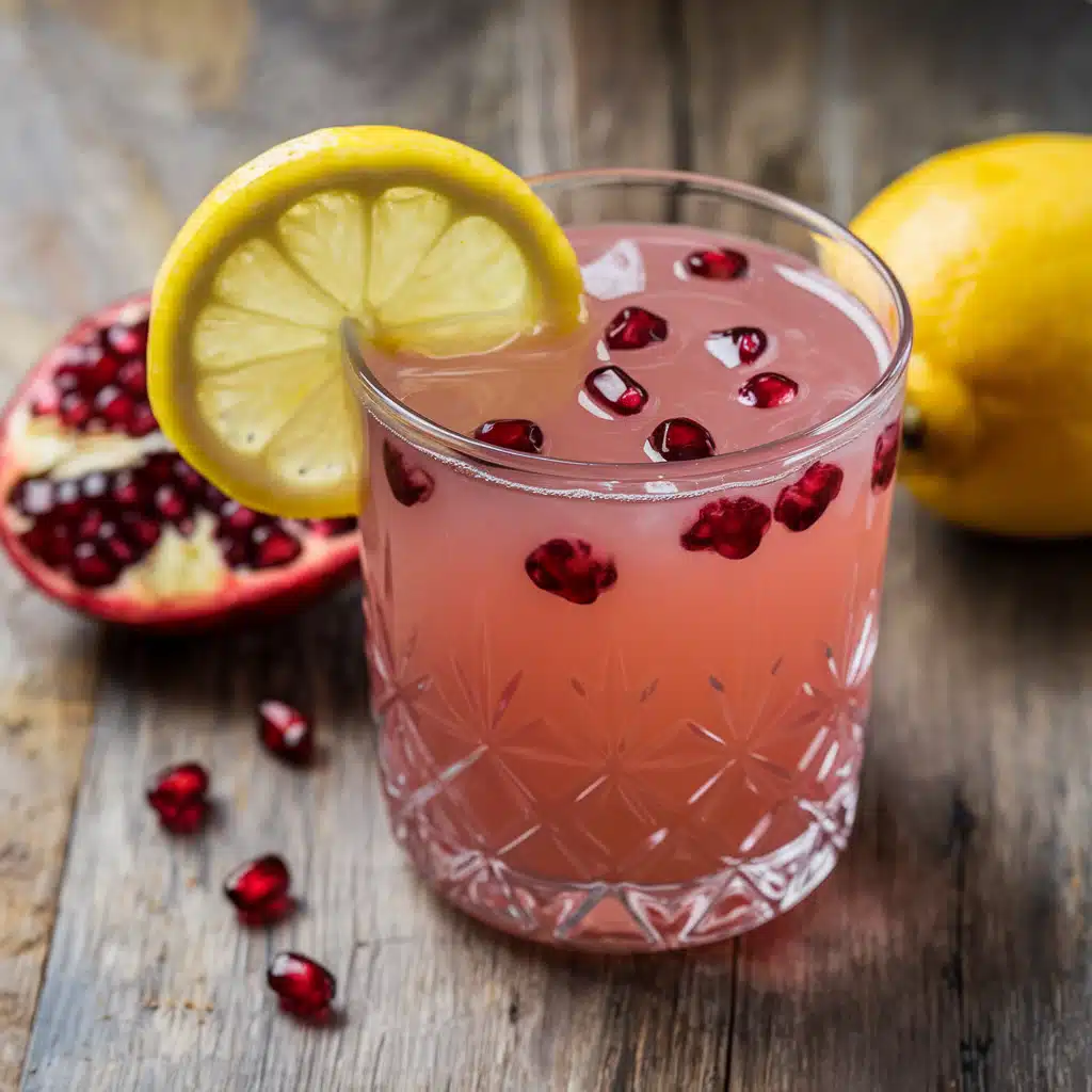 Lemon Pomegranate Mocktail