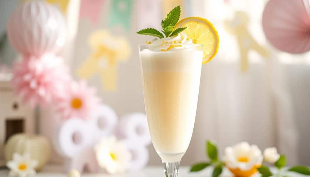 Lemon Vanilla Cream Mocktail