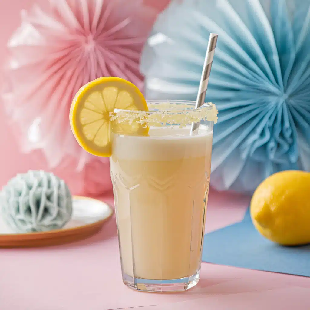 Lemon Vanilla Cream Mocktail