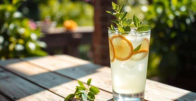 Lemon Verbena Mocktail