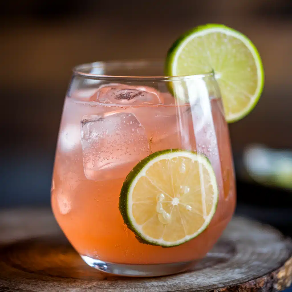 Lychee Lime Fizz Mocktail