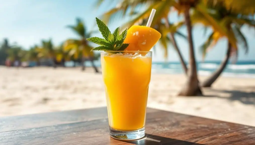 Mango Coconut Mocktail