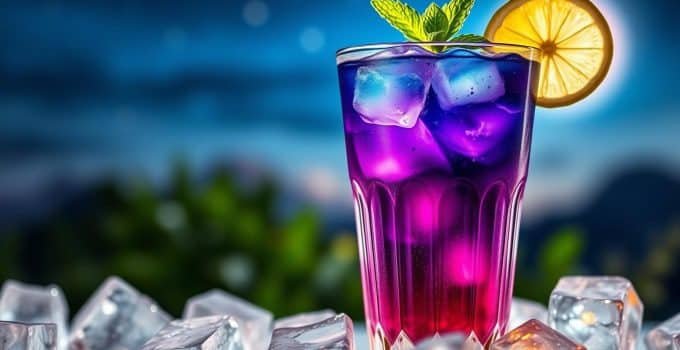 Midnight Mist Mocktail