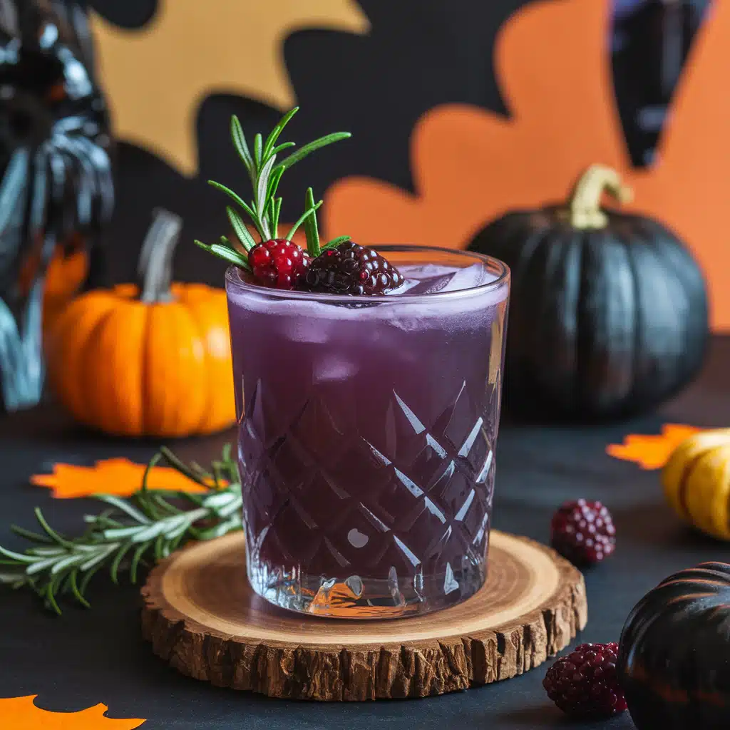 Midnight Mist Mocktail