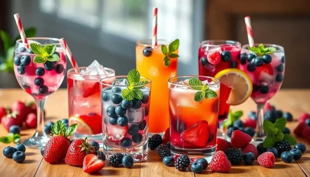 Mixing Variations in Berry Fusion Mocktail
