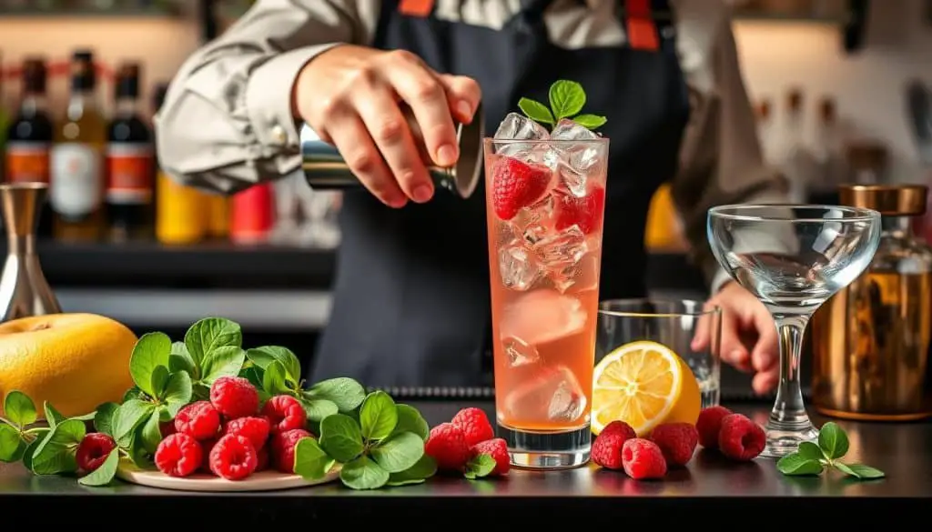 Mixology techniques for a perfect mocktail