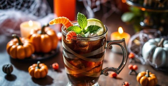 Mummy Mule Mocktail