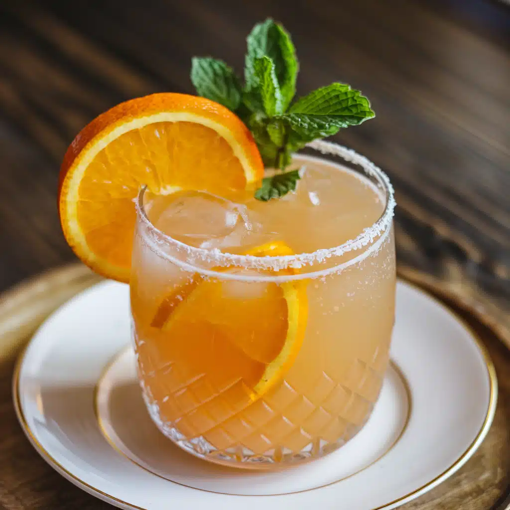 Orange Bliss Sparkler Mocktail