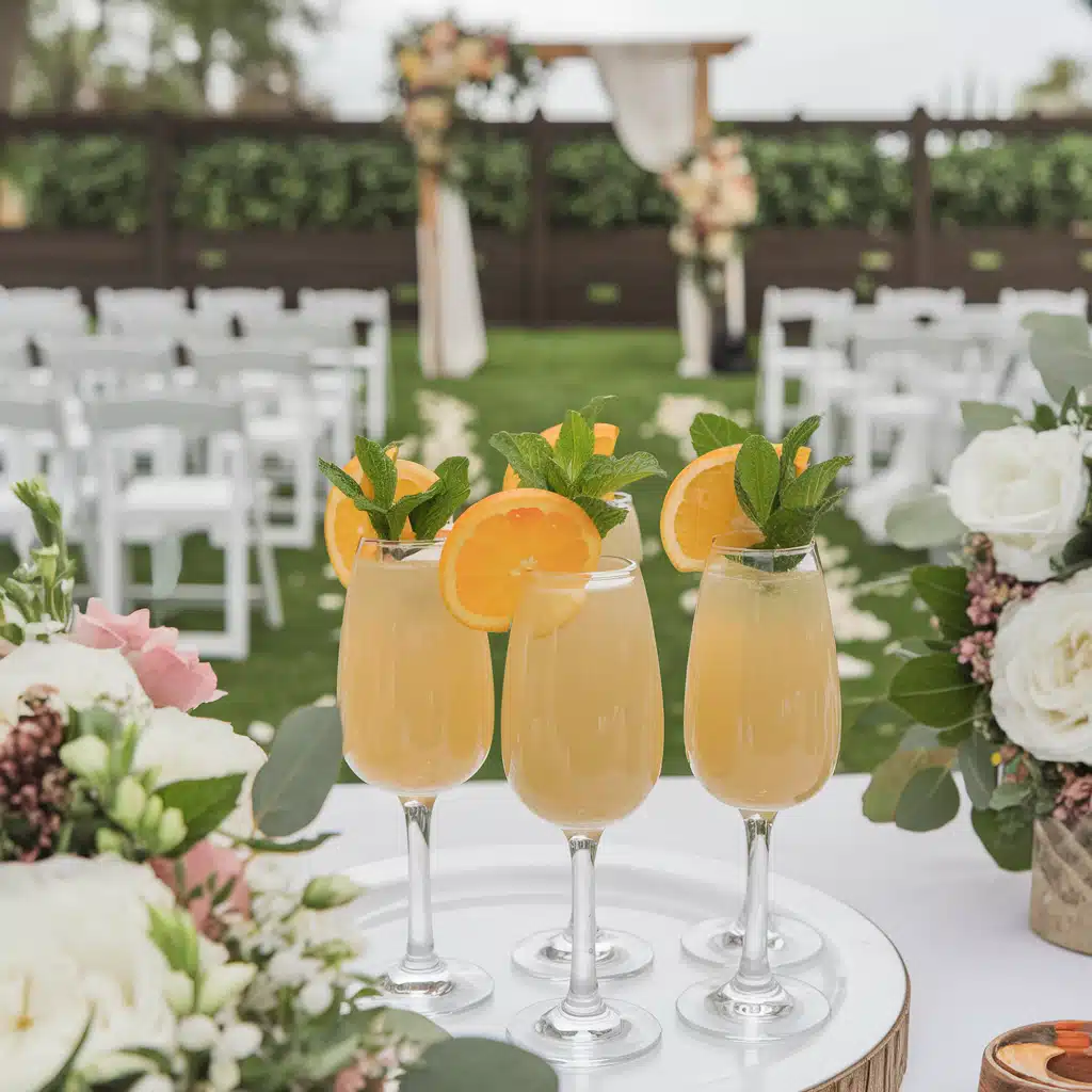 Orange Blossom Mimosa Mocktail