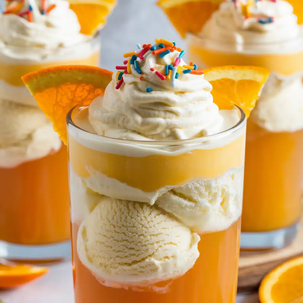 Orange Cream Float Mocktail