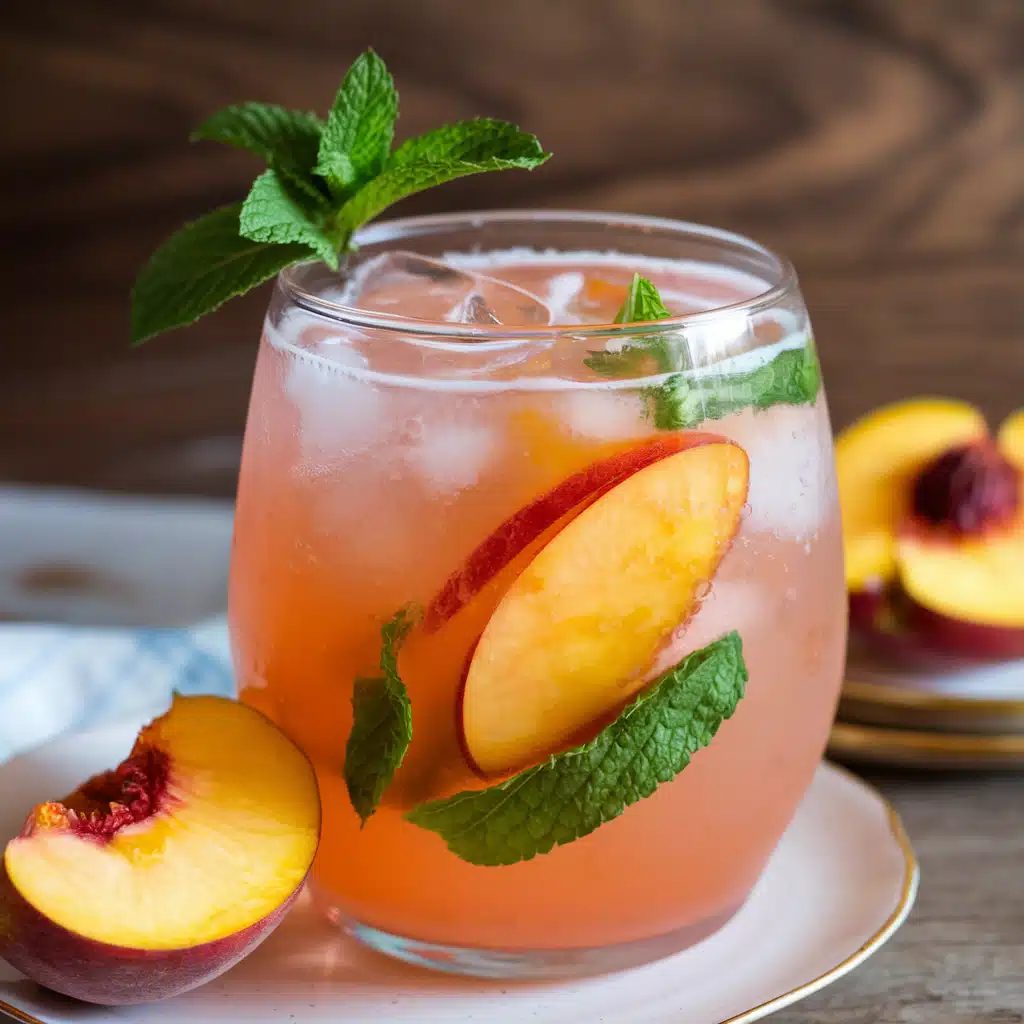 Peach Blossom Mocktail