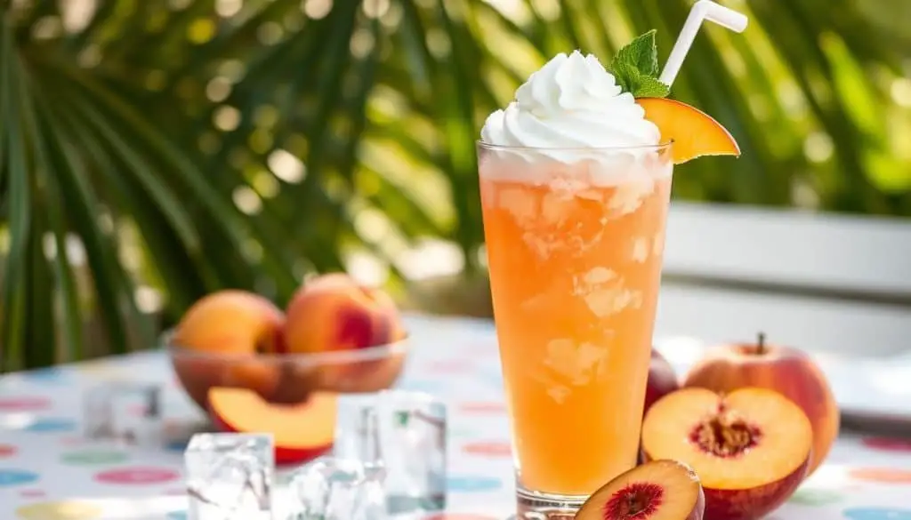 Peach Cloud Mocktail