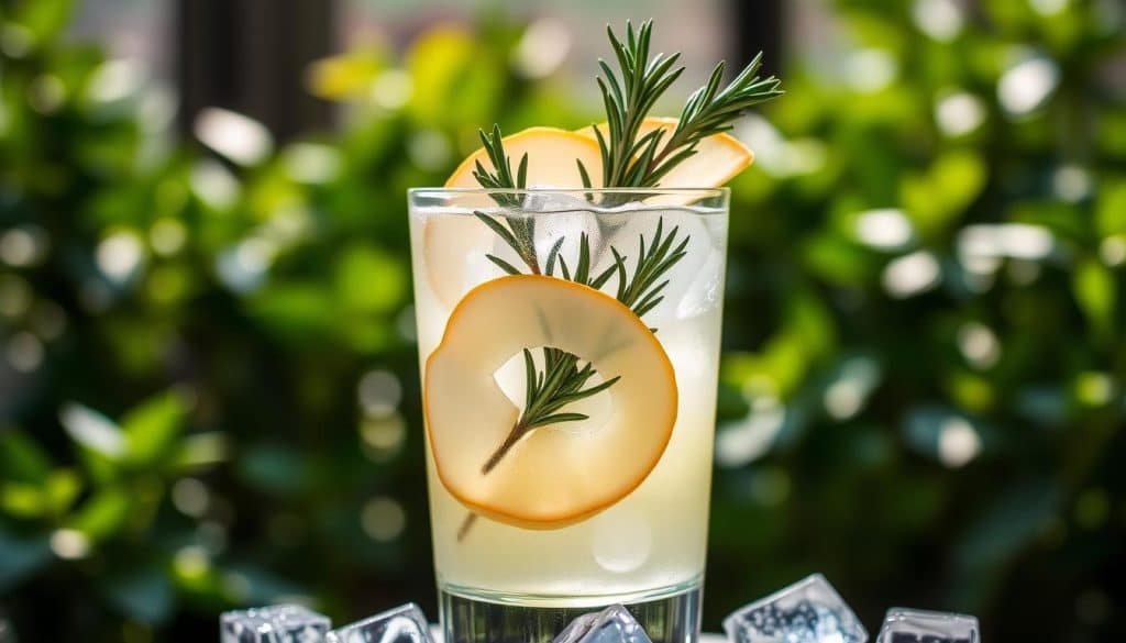 Pear Rosemary Delight Mocktail