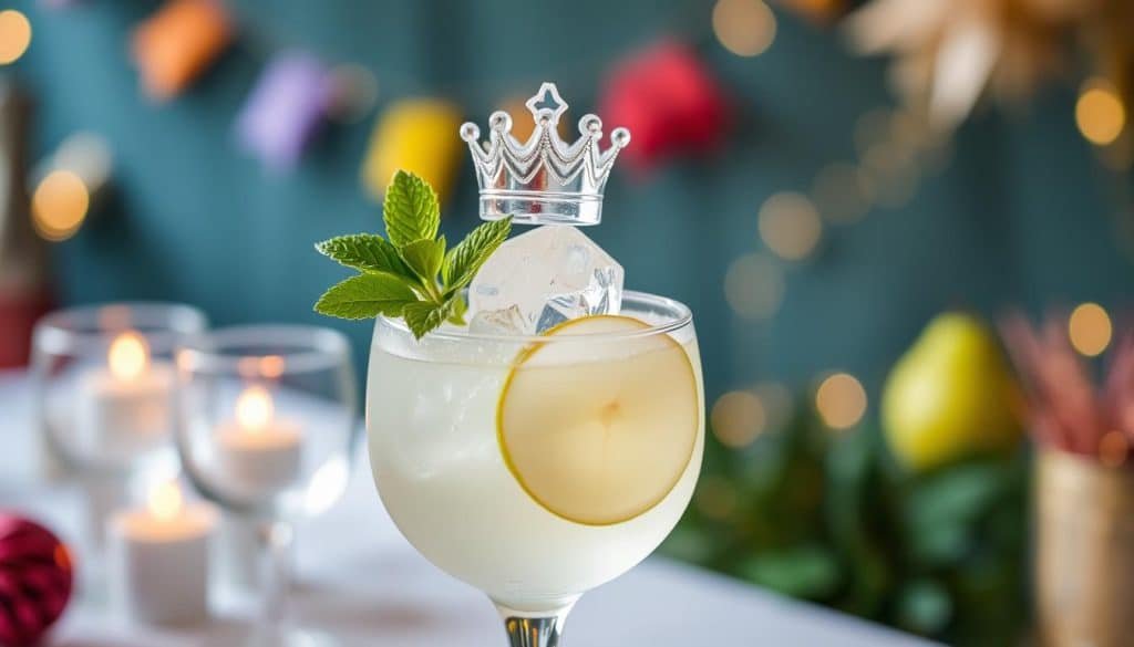 Pear Vanilla Crown Mocktail