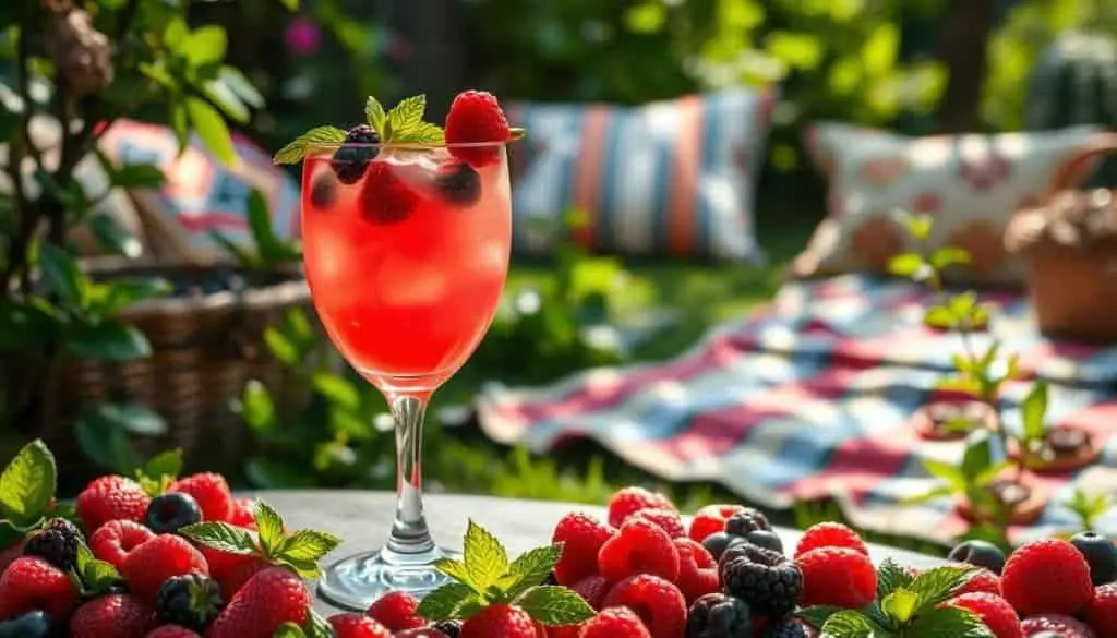 Perfect Occasion for Berry Fusion Mocktail
