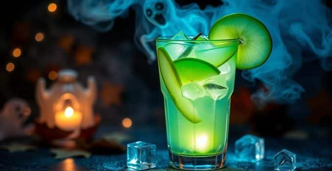 Petrifying Pear Punch Mocktail