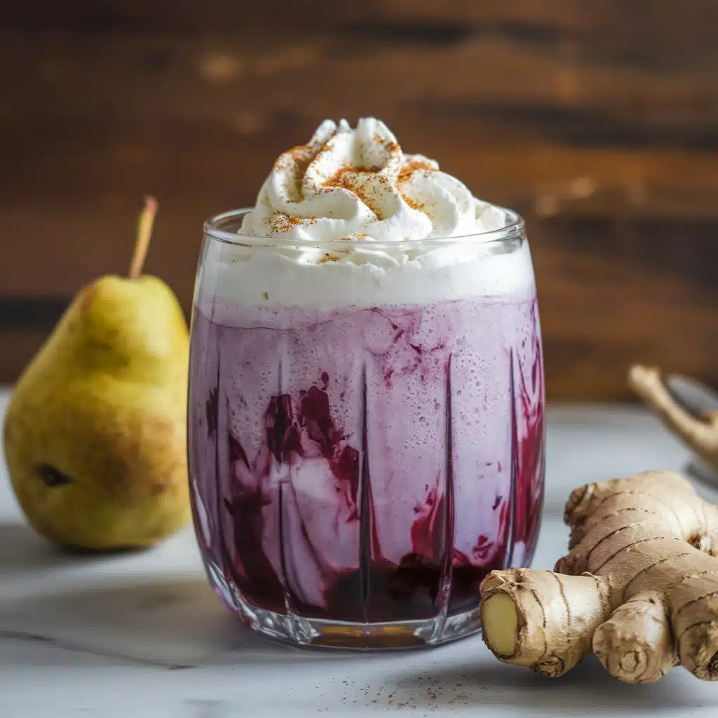 Petrifying Pear Punch Mocktail