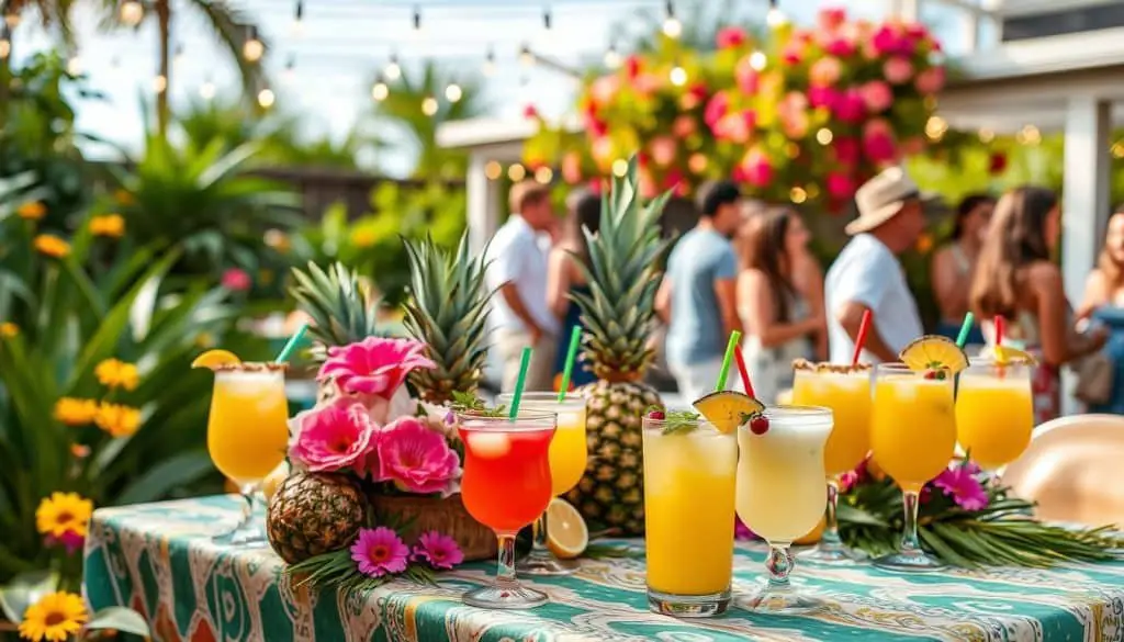 Pineapple Celebration Mocktail events