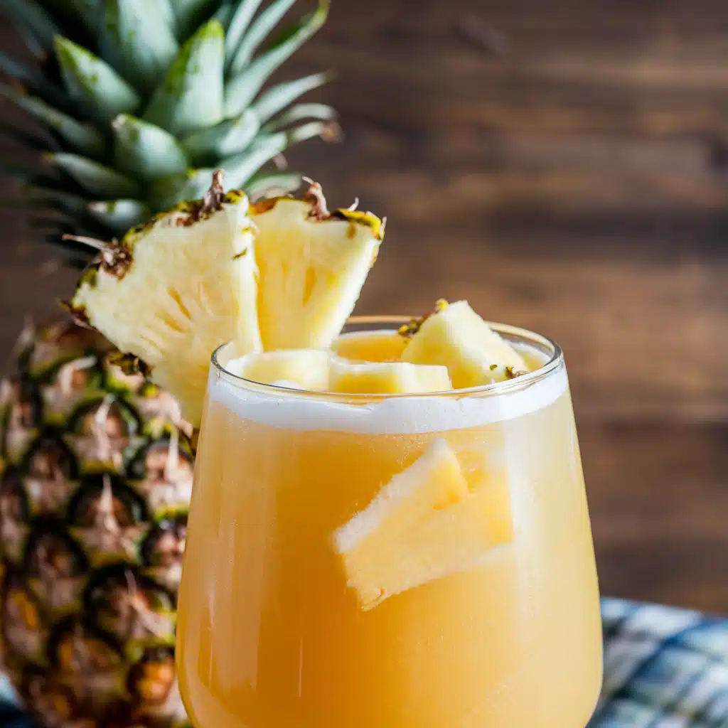 Pineapple Coconut Cooler Mocktail