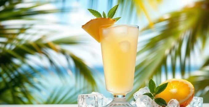 Pineapple Lemonade Mocktail